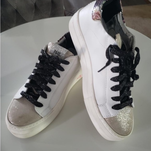 SUPER CUTE P448 FLORAL SNEAKERS size 37 - Picture 2 of 12